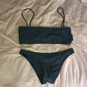 White fox boutique Steele grey bikini BOTTOMS